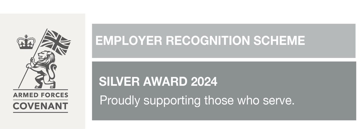 Kettering General Hospital are proud to have been awarded silver status in the defence employer recognition scheme. #silverers24