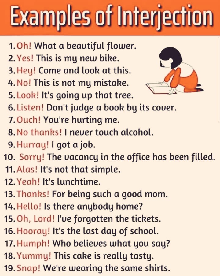 mathenglish4all's tweet photo. #Interjections in #English #grammar https://t.co/KH3fAoMzm4