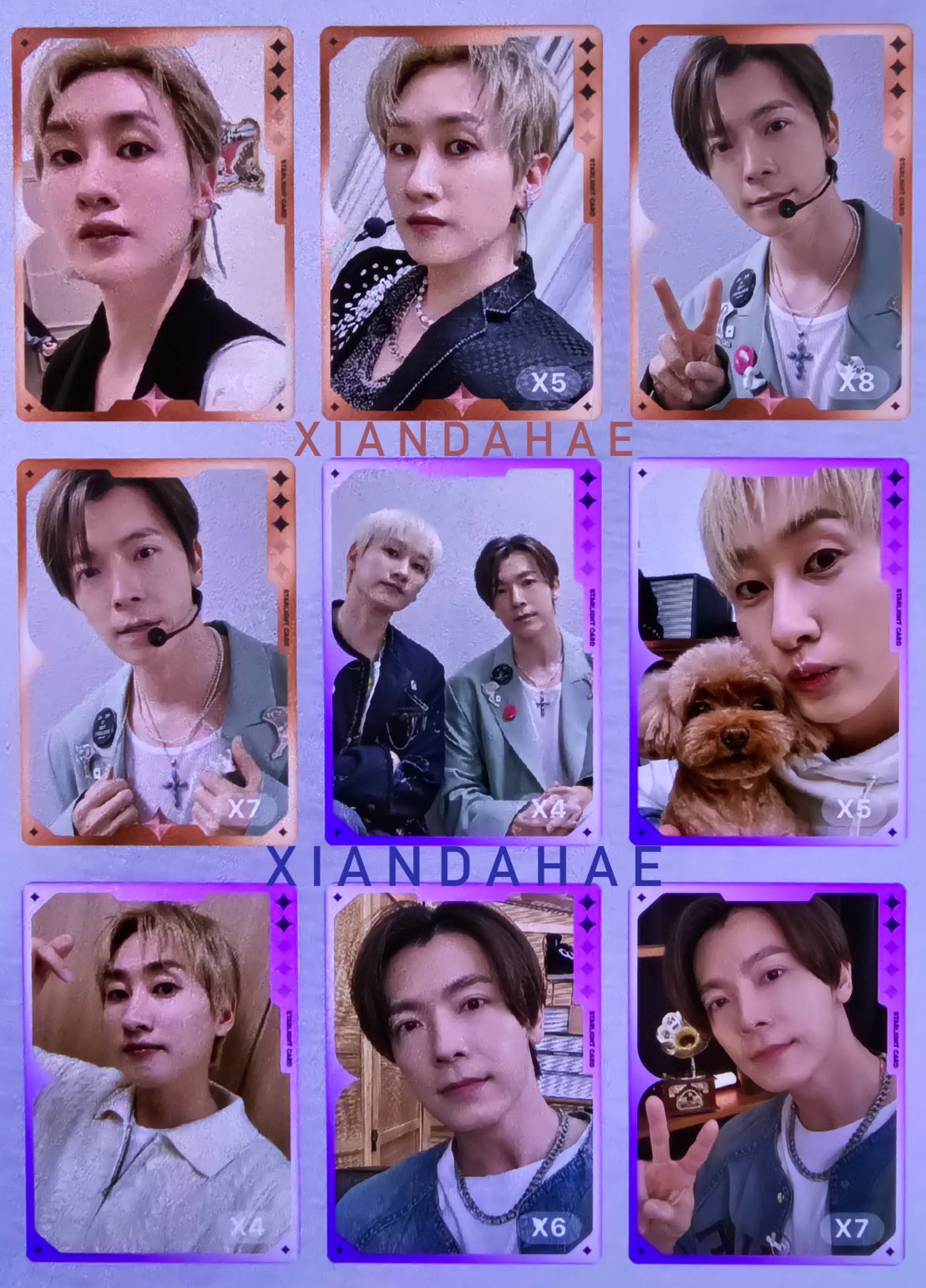 superjunior eunhyuk donghae トレカ　12枚セット SUPERJUNIOR D&E ウニョク EUNHYUK グッズ トレカ セット - メルカリ
