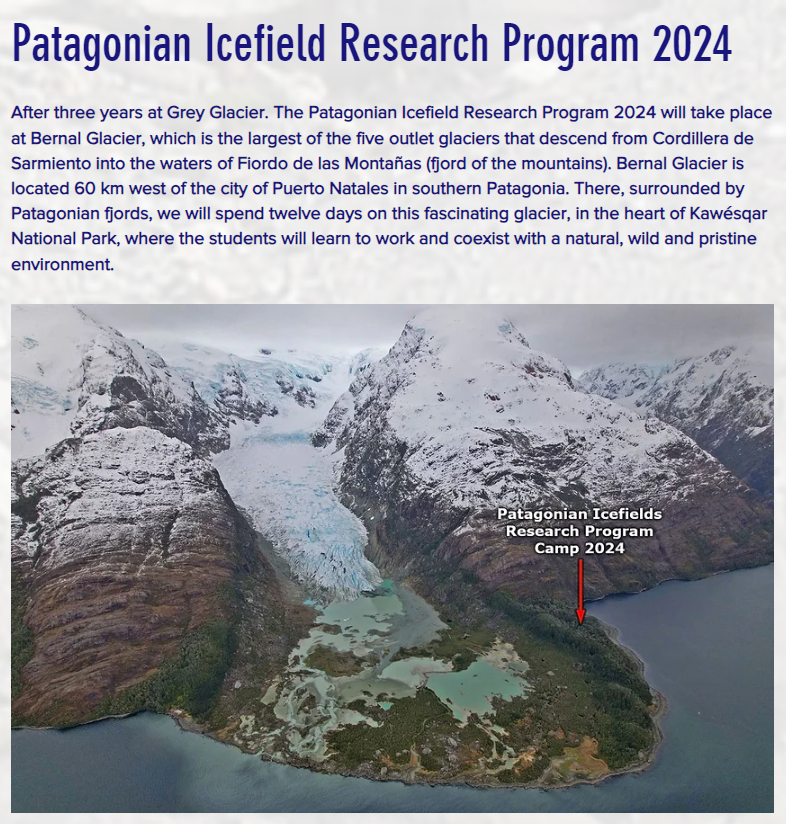 Swiss Polar Institute @swisspolar.bsky.social (@swisspolar) on Twitter photo 🎒#FieldAndSummerSchool #ECR
Applications are open for the Patagonian Icefields Research Program patagonianicefields.org
⏰Deadline 15.09
📍Punta Arenas 🇨🇱
🗓️15.11-02.12.2024
💡Benefit from SPI support: swisspolar.ch/spi-funding-in…
📺youtube.com/watch?v=7eUjSu…
<a href="/APECS_CH/">Apecs Switzerland</a> 🎒#FieldAndSummerSchool #ECR
Applications are open for the Patagonian Icefields Research Program patagonianicefields.org
⏰Deadline 15.09
📍Punta Arenas 🇨🇱
🗓️15.11-02.12.2024
💡Benefit from SPI support: swisspolar.ch/spi-funding-in…
📺youtube.com/watch?v=7eUjSu…
<a href="/APECS_CH/">Apecs Switzerland</a>