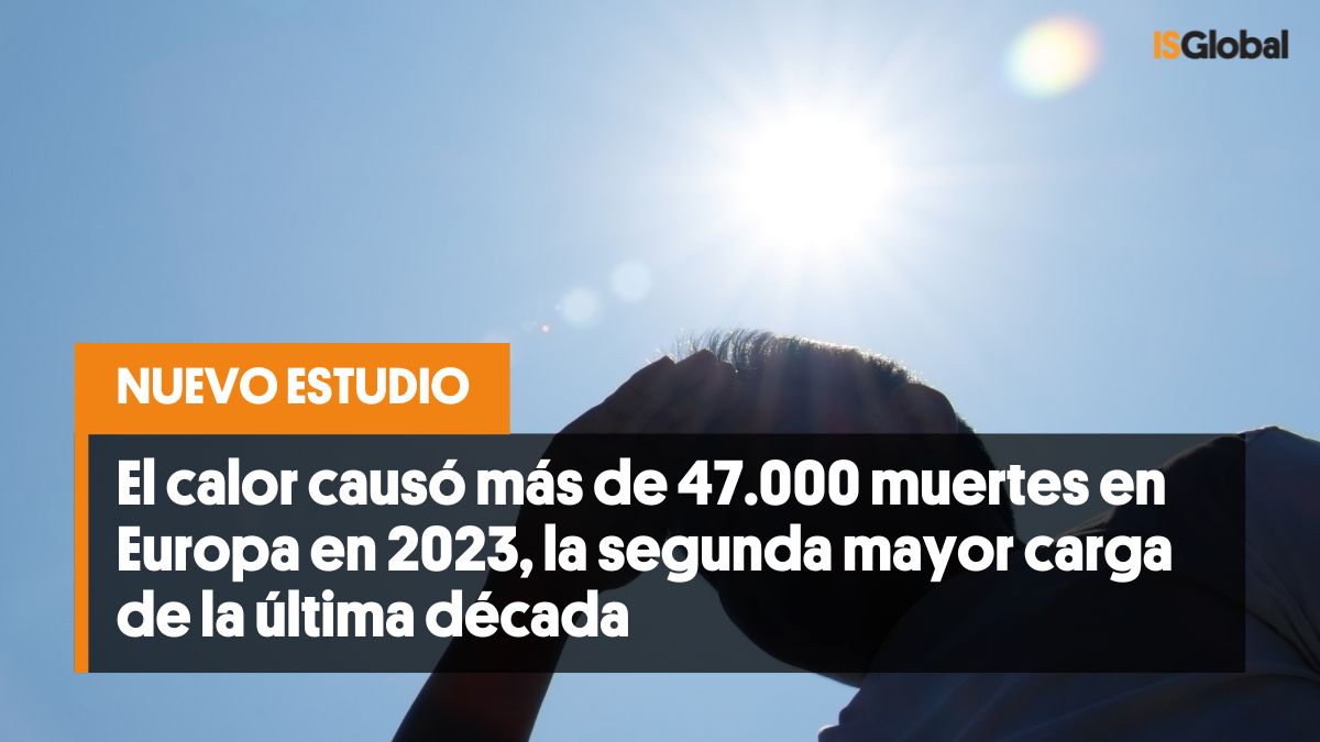 🌡️El calor causó más de 47.000 muertes en Europa en 2023, la segunda mayor carga de la última década.

📄Lo concluye un nuevo estudio liderado por #ISGlobal publicado en <a href="/NatureMedicine/">Nature Medicine</a>.

Sigue el hilo para conocer los resultados🧵🪡