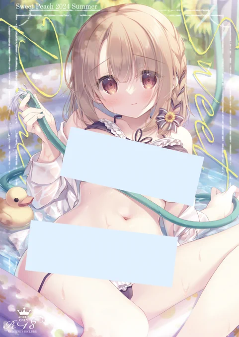 C104新刊の『Sweet Peach』がメロンブックスさんで販売開始されました限定特典のクリアファイル付きもありますどうぞよろしくお願いします【限定特典付】 