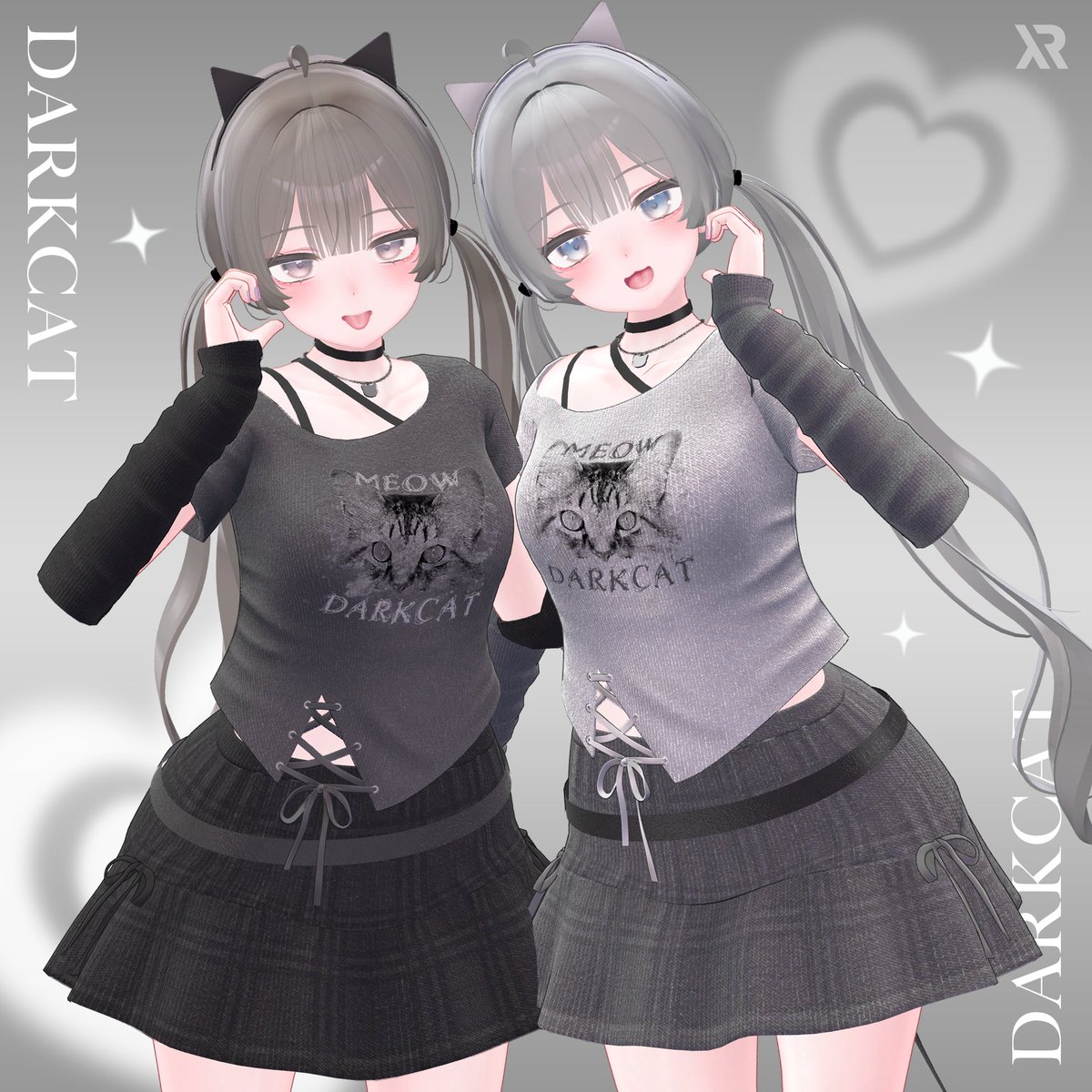 Rako_Works's tweet photo. 「Dark Cat」の販売を開始しました！

💝RTしてくれた方の中から抽選で3名様に当商品をプレゼントします。
💝RT추첨 3분께 아래 의상을 선물해드립니다.

🔗https://t.co/i2UaGcZFWY

よろしくお願いいたします！✨

#RAKO3D #VRChat
#マヌカ3D #Sio_3D #Moe https://t.co/6z3qfXjuhD