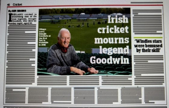 Ger Siggins (@siggo) on Twitter photo My piece on Dougie Goodwin in today's <a href="/irishdailymail/">The Irish Daily Mail</a>
<a href="/MalahideCC/">Malahide Cricket Club</a> <a href="/cricketleinster/">Cricket Leinster</a> <a href="/cricketireland/">Cricket Ireland</a> My piece on Dougie Goodwin in today's <a href="/irishdailymail/">The Irish Daily Mail</a>
<a href="/MalahideCC/">Malahide Cricket Club</a> <a href="/cricketleinster/">Cricket Leinster</a> <a href="/cricketireland/">Cricket Ireland</a>
