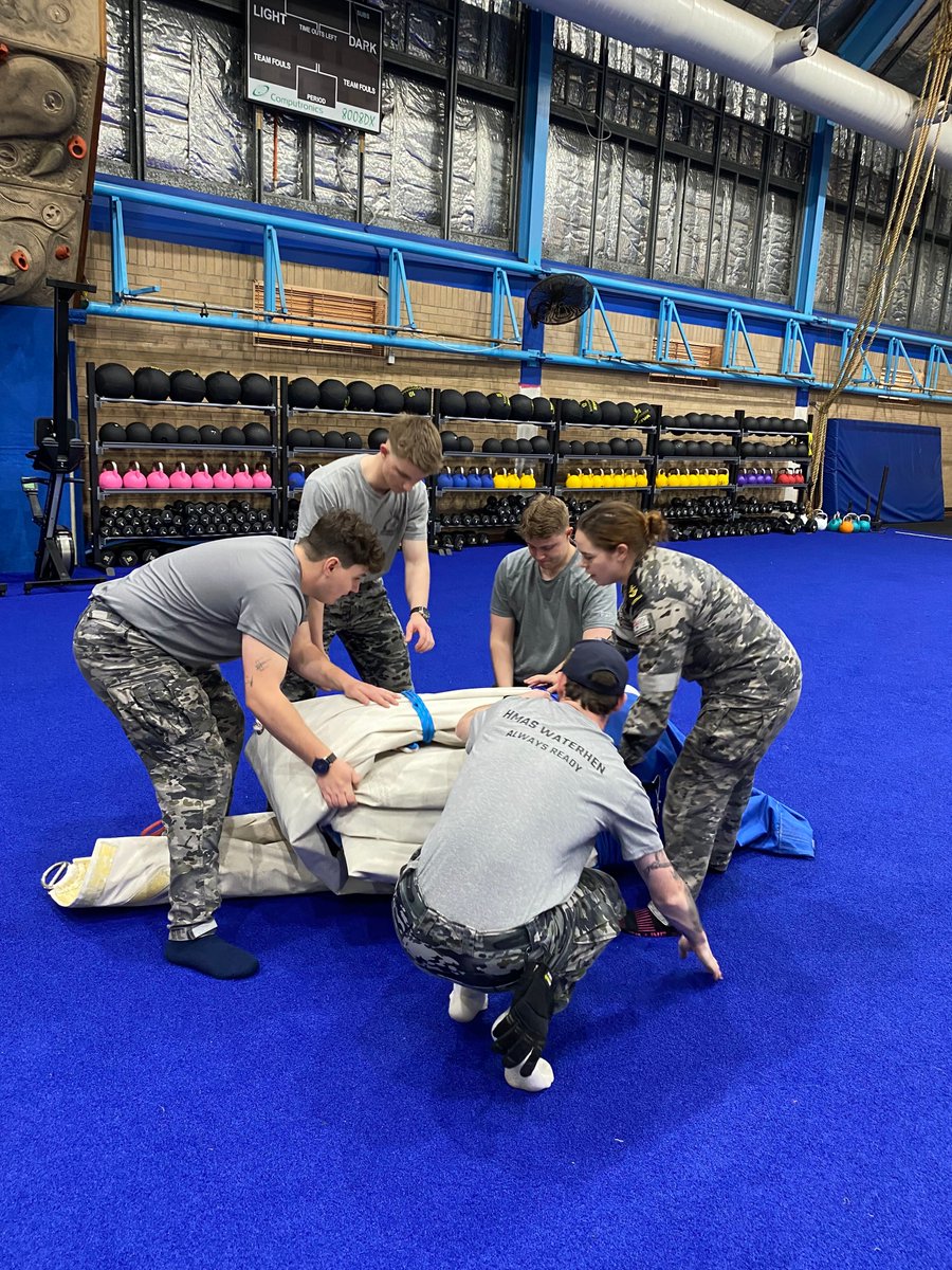 YoungEndeavour1's tweet photo. Sail Prep: Done &amp; dusted! 💪#YoungEndeavour staff have been inspecting sails in preparation for reinstallation. Lines were also attached &amp; folded for ease of hoisting. This prep is about ensuring we are safe &amp; set for our next adventure. ⚓#AusNavy #ReadyForSea https://t.co/VDGdPvKGSZ