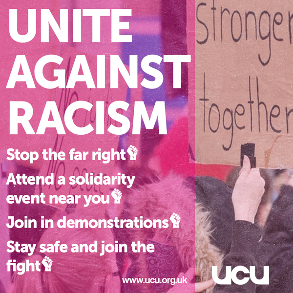 Across the UK, communities are uniting against far-right ideologies. 

Our message is clear: we are many, you are few.

🤝Stay safe

📢Join demonstrations

✊Show your solidarity