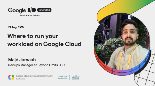 Google CDC - Saudi Arabia🇸🇦 (@gcdcsaudi) on Twitter photo محتار أي خدمة على Google Cloud أفضل لخدمتك أو أنظمتك بحيث تضمن أفضل أداء وسعر؟ تعرف على الجواب مع <a href="/MajdJamaah/">Majd Jamaah 🇵🇸</a>
انضموا لنا في Google I/O Extended 👇
📍منشآت، مركز الابتكار، الشرقية
🗓️الأربعاء، 21 أغسطس، الساعة 3 عصراً
للتسجيل: gdg.community.dev/e/mrz2dk/
#GoogleIOExtended محتار أي خدمة على Google Cloud أفضل لخدمتك أو أنظمتك بحيث تضمن أفضل أداء وسعر؟ تعرف على الجواب مع <a href="/MajdJamaah/">Majd Jamaah 🇵🇸</a>
انضموا لنا في Google I/O Extended 👇
📍منشآت، مركز الابتكار، الشرقية
🗓️الأربعاء، 21 أغسطس، الساعة 3 عصراً
للتسجيل: gdg.community.dev/e/mrz2dk/
#GoogleIOExtended