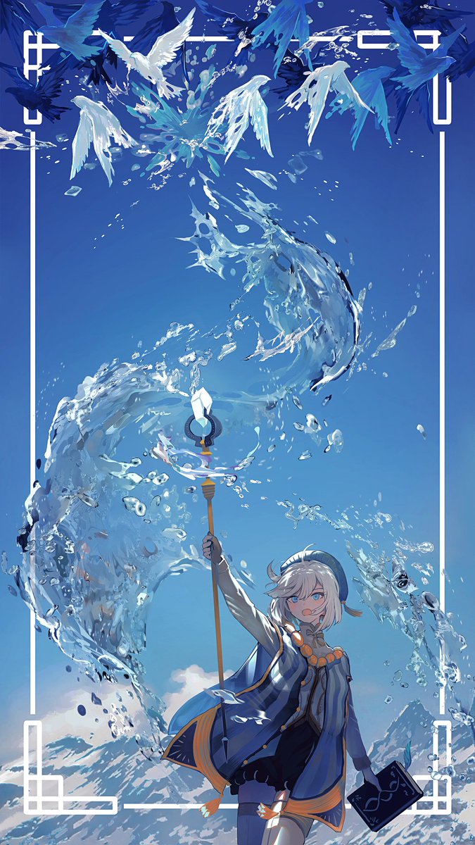 「「AFKジャーニー」リリース記念イラスト!!ジャーニー #AFKジャーニーイラコ」|稲守竜砂のイラスト
