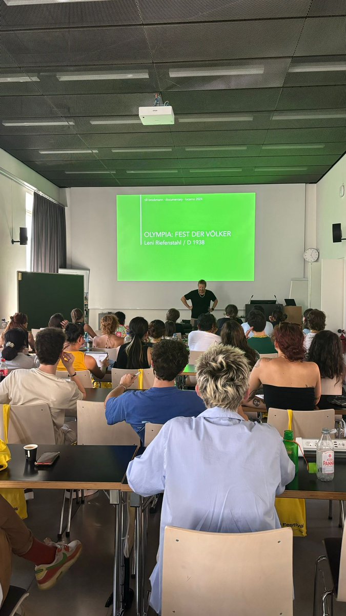 USI IMeG (@usi_imeg) on Twitter photo Our Documentary Summer School at <a href="/FilmFestLocarno/">Locarno Film Festival</a> has begun! 🎥 Professor Till Brockmann explored the ethical challenges in documentary filmmaking throughout history. A thought-provoking start to the week. #Documentary #Filmmaking #SummerSchool #Locarno77 Our Documentary Summer School at <a href="/FilmFestLocarno/">Locarno Film Festival</a> has begun! 🎥 Professor Till Brockmann explored the ethical challenges in documentary filmmaking throughout history. A thought-provoking start to the week. #Documentary #Filmmaking #SummerSchool #Locarno77