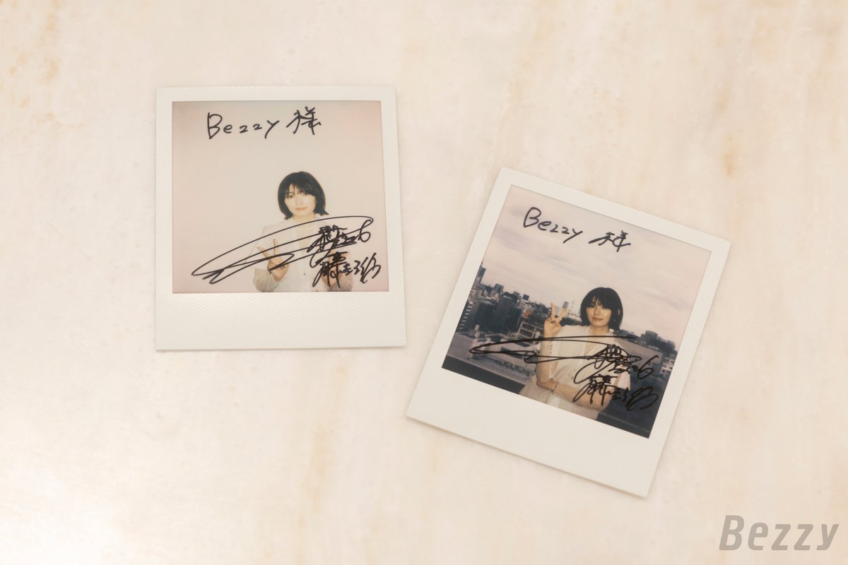 Bezzyjp's tweet photo. ／
#櫻坂46 #藤吉夏鈴 サイン入りポラを2名様に
フォロー＆リポストでプレゼント！
＼

▼インタビューはこちら
https://t.co/BIsOQyvoMx

【応募方法】
①BezzyのXとInstagramをフォロー
②この投稿を8/30(金) 23:59までにリポスト

その他詳細は記事をチェック✅
#新米記者トロッ子 @torokko_movie https://t.co/2z77ym92E3