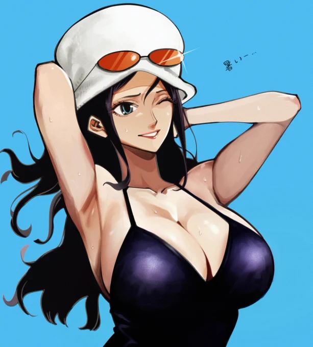 夏 #ONEPIECE #Nicorobin