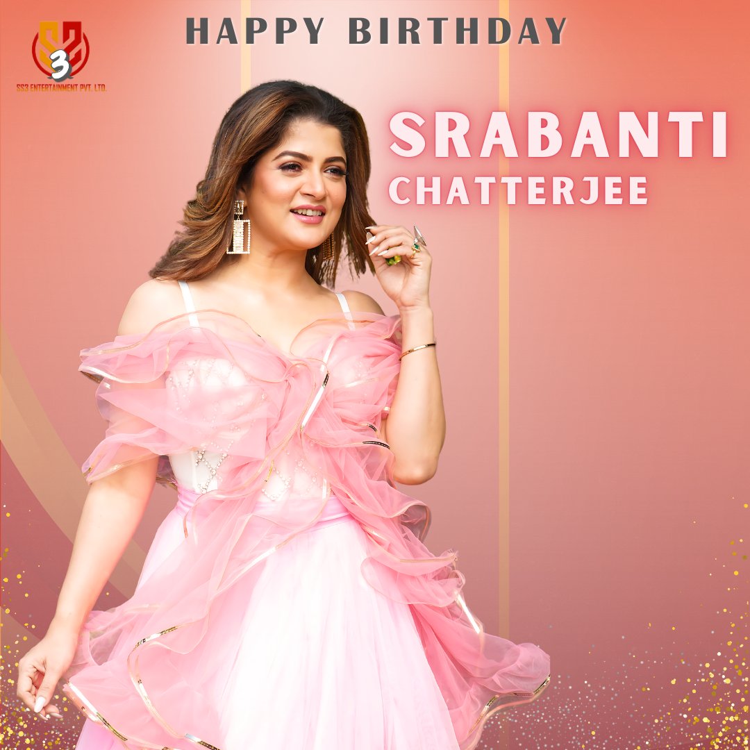 ss3entmt's tweet photo. Happy Birthday to the ever-gorgeous Srabanti Chatterjee!
May your special day be filled with love, joy, and all the happiness in the world. Keep shining bright!

#birthday #bestwishes #production #productionhouse #bengalifilm #entertainment #kolkata #WestBengal #ss3entertainment https://t.co/q0jsAr7ig9