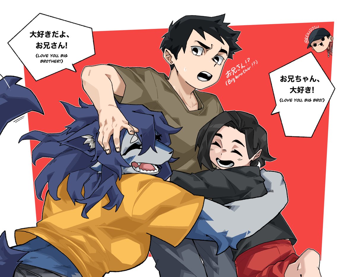 REKID3SU's tweet photo. Big family hug https://t.co/geMv3FHDP8