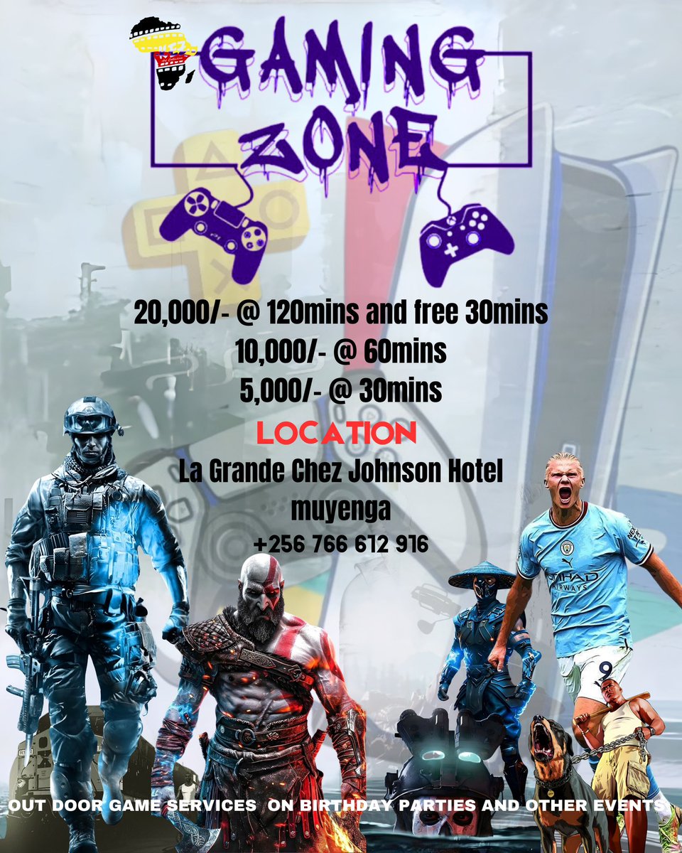 EnochKez's tweet photo. It’s time to game and have fun https://t.co/BByAD01FuO