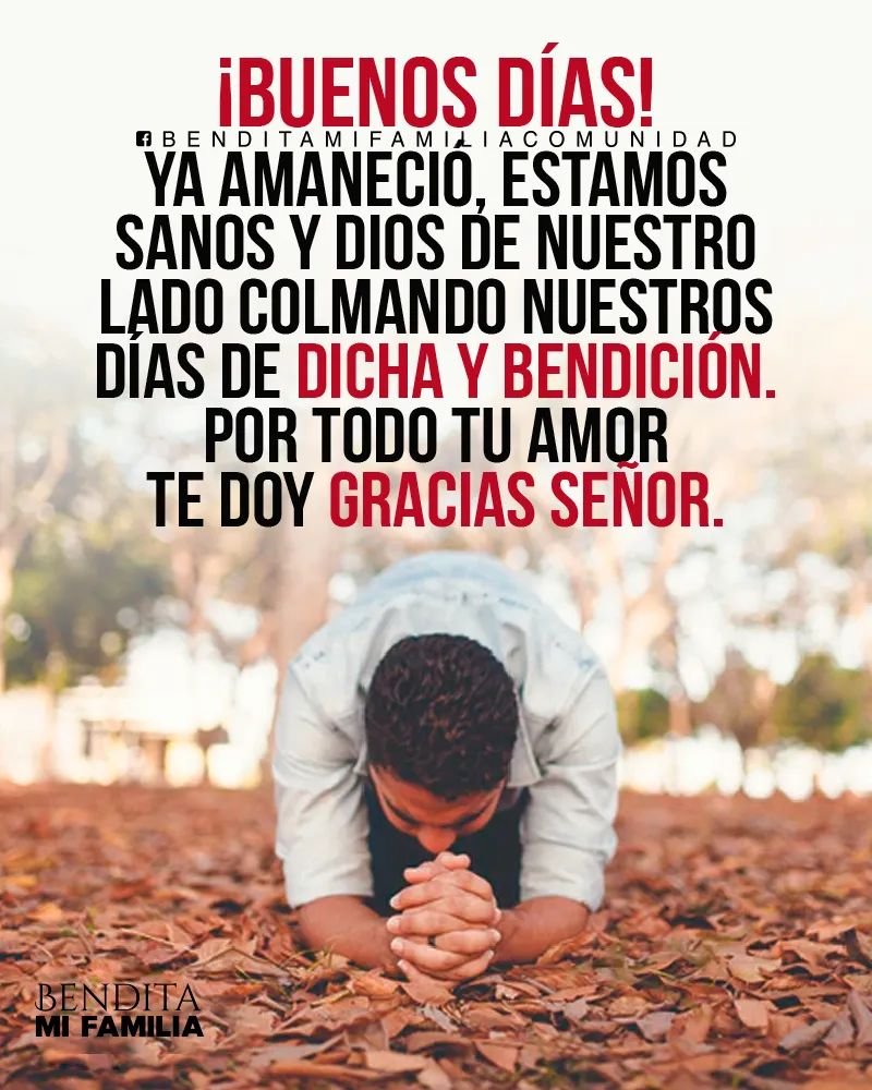 faustinodelgado's tweet image. PADRE BUENO, muchas gracias por acordarte de mi y despertarme, y darme una oportunidad más para estar sobre esta tierra.
PADRE SANTO, tu amor domina toda la tierra y el universo, nada se mueve o se hace sino es por tu santa voluntad.
Muchas gracias en CRISTO JESÚS.
AMÉN Y AMÉN!!
