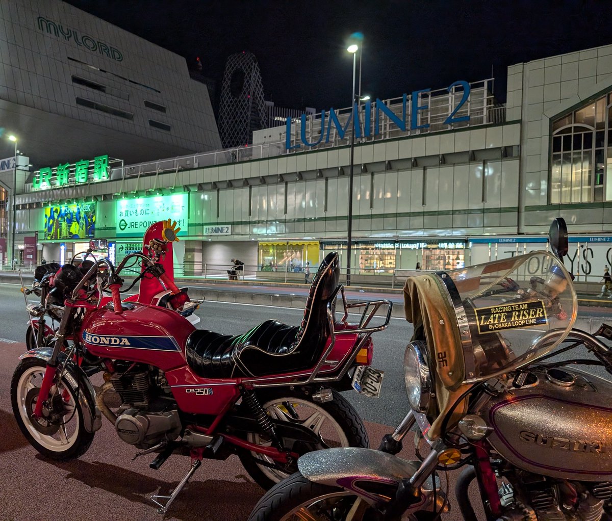 CBuribari's tweet photo. 夜乗っても暑かったー!久しぶりの都ナイツー参加お疲れ様でしたー https://t.co/8xWqlXPGTA