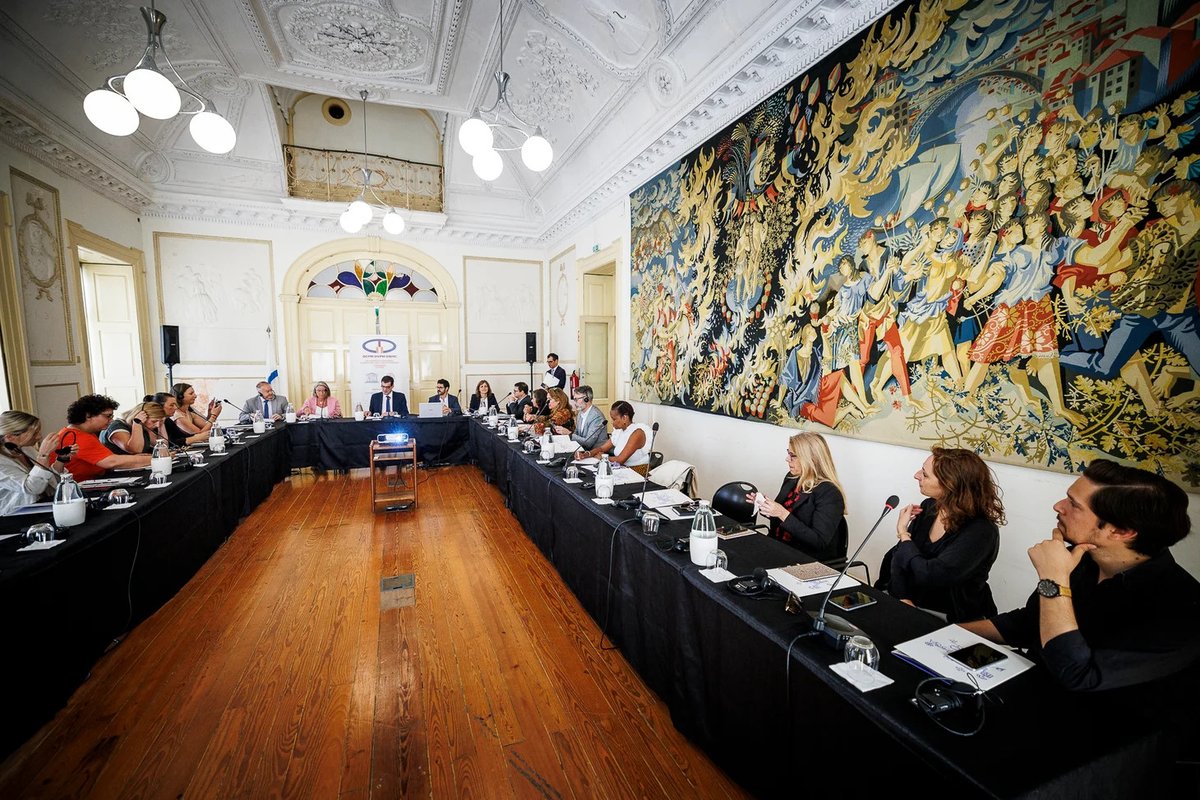 SR_OCPM's tweet photo. MEETING OF THE COLLABORATIVE NETWORK ON TRADES IN OPORTO.
On 26th June, the face-to-face meeting of the Collaborative Network on "Trades that conserve and restore Heritage", promoted by the Regional Secretariat for Southern Europe and the Mediterranean of the OWHC. https://t.co/RoztH4DO68