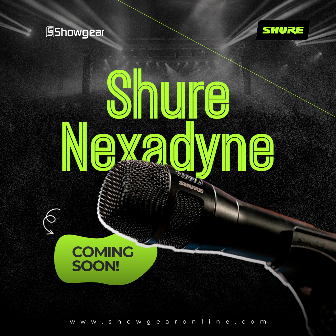 showgearonline's tweet photo. Do you want to say goodbye to unwanted noise? Then the Shure Nexadyne will do the job. 
It offers exceptional signal clarity with minimal EQ adjustments needed. 
The focused supercardioid pickup pattern ensures that vocals cut through to the very last row. 
Coming Soon
#Showgear https://t.co/5azCTsF0kV