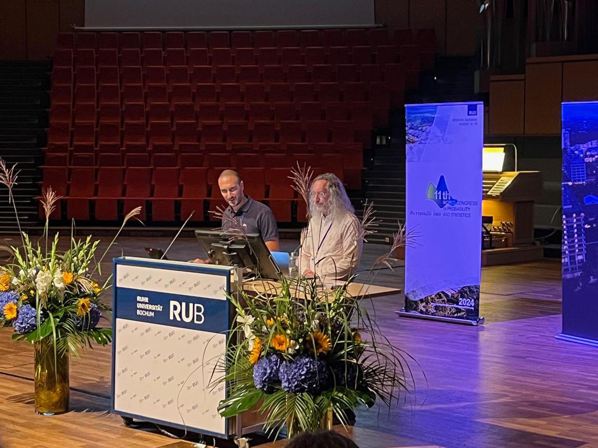 Opening remarks from <a href="/BernoulliSoc/">Bernoulli Society</a> and <a href="/InstMathStat/">IMS</a> Presidents at the 11th Bernoulli-IMS World Congress.