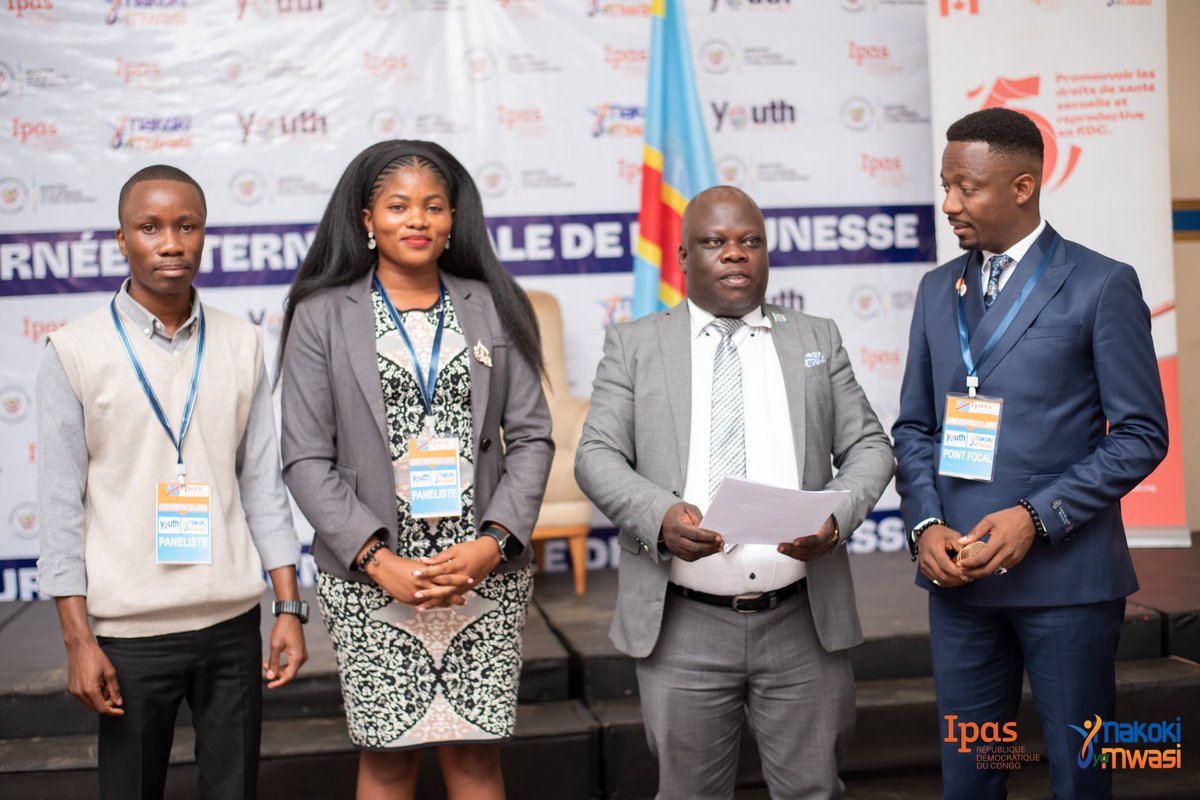 SofediOng's tweet photo. #JIJ2024: Célébration de la journée internationale de la jeunesse avec @IpasRDC et les jeunes de @YouthSprint. Une conférence débat en faveur de la jeunesse Bukavienne sur la contraception et l'avortement sécurisé.
#DSSR https://t.co/r0FkndIuSO