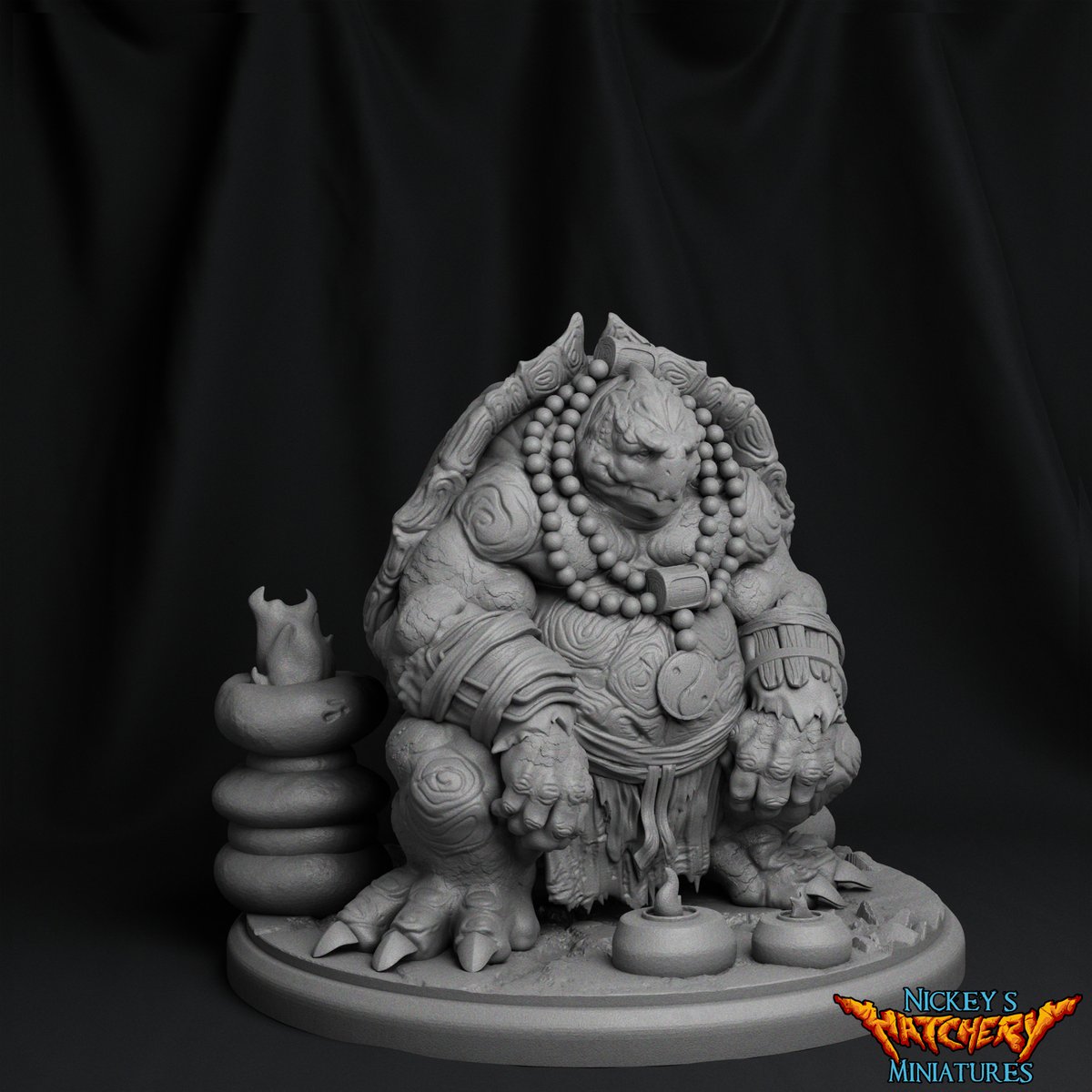 Nickey's Miniatures (@nickeyshatchery) on Twitter photo Kostenur Monk Guardian. :)
File for 3d printing and coming in resin on Etsy soon. Kostenur Monk Guardian. :)
File for 3d printing and coming in resin on Etsy soon.