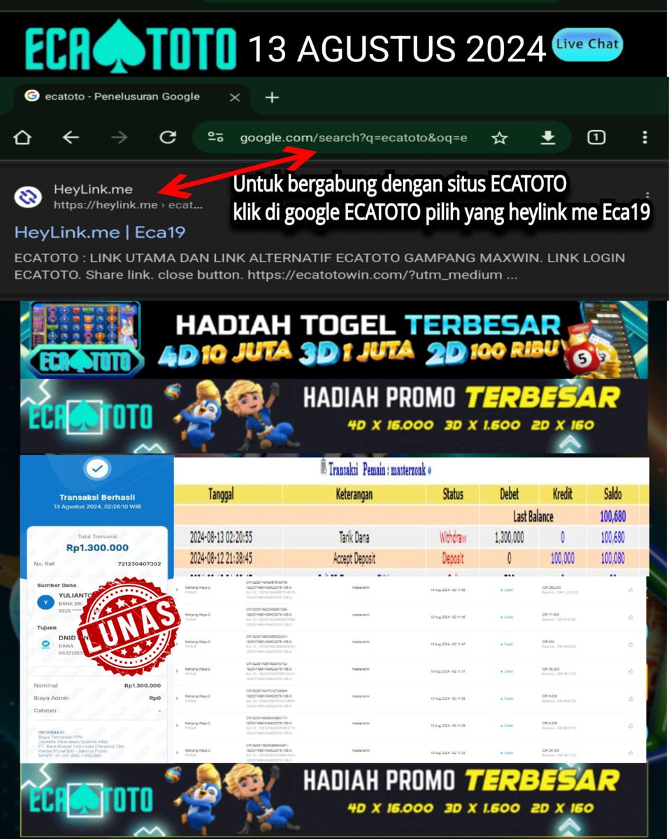 resmi7207's tweet photo. 📷SITUS TERPERCAYA SE ASIA #ecatoto #pastimenang #ecatotogacor #slotgacor #antikalah #menangterus #viral #bokep #slotindo #slotthailand #slot #slotthailand📷 📷 📷 https://t.co/4GEpr58z6P