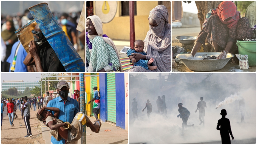 anadoluajansi's tweet photo. Sudan'da ordu ve Hızlı Destek Kuvvetleri arasında 16 aydır devam eden savaşın bitirilmesi için hiçbir müzakere süreci sonuca varmadı ⤵️

• 11 Mayıs 2023'te "Cidde Bildirgesi" imzalanarak çatışmaların durdurulması için bir çerçeve oluşturuldu

• Sudan ordusu, Hızlı Destek Kuvvetleri'nin ateşkes ihlallerine tepki olarak 31 Mayıs 2023'te ateşkes görüşmelerinden çekildi

• Doğu Afrika'da Hükümetlerarası Kalkınma Otoritesi, 9 Aralık 2023'te Cibuti'de olağanüstü toplandı

• Şubat ayında taraflar, Bahreyn'in başkenti Manama'da bir araya gelerek gizli görüşmeler yaptı

• ABD Dışişleri Bakanı Blinken, 23 Temmuz'da, Sudan ordusu ve Hızlı Destek Kuvvetleri'ni ateşkes müzakereleri için 14 Ağustos'ta İsviçre'ye davet ettiğini açıkladı

• Savaş nedeniyle 18 binden fazla kişi hayatını kaybetti, 10 milyondan fazla kişi yerinden edildi

🔗 https://t.co/JAFLSOMq7H
