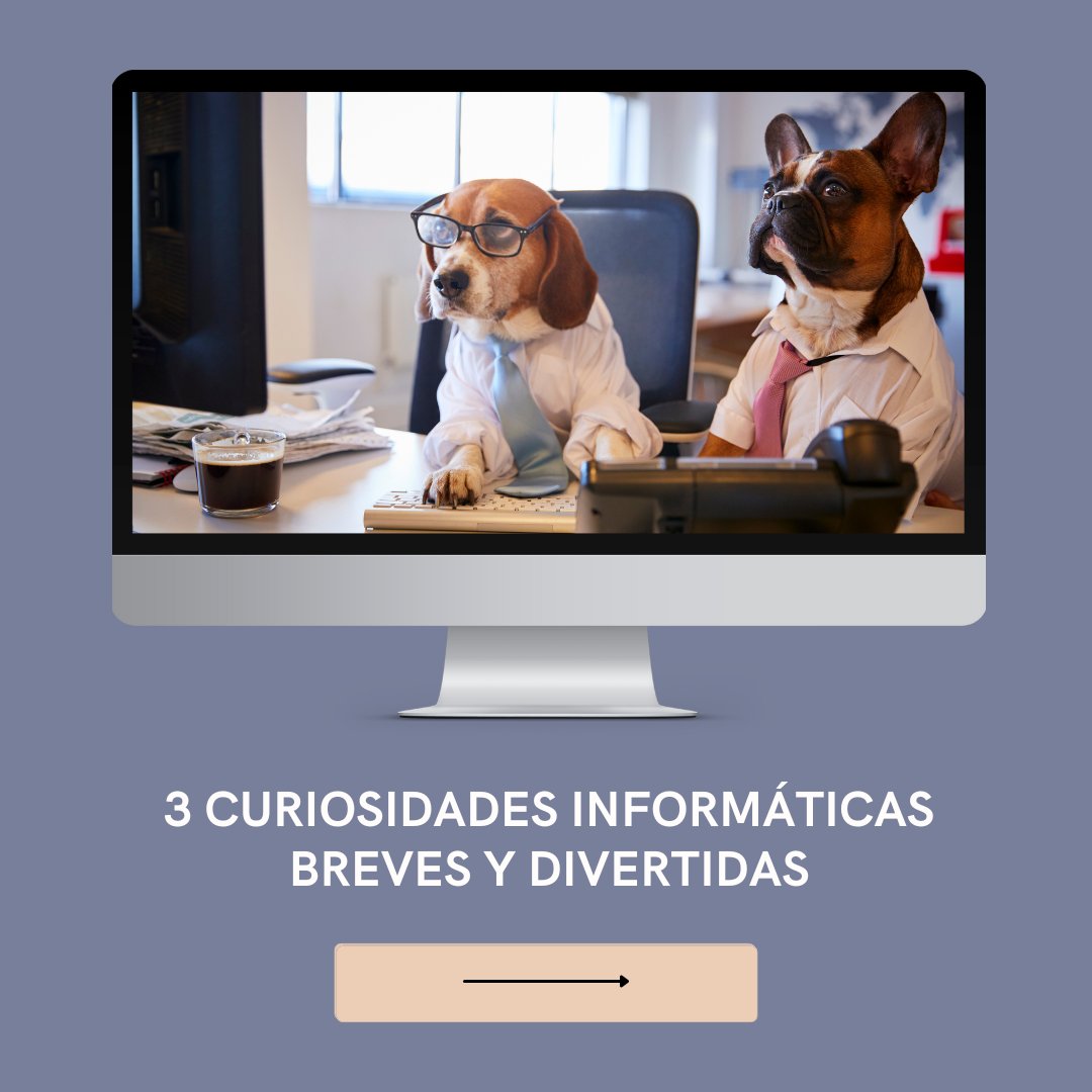 comnetsl's tweet photo. 🤓 En ComNet nos gusta acabar las semanas de una forma amena y divertida. ➡️ Desliza para descubrir algunas curiosidades informáticas que hasta ahora no conocías y que te sorprenderán tanto como a nosotros.

🤭 ¿Cuál te ha gustado más? https://t.co/TVYSLoZyvg
