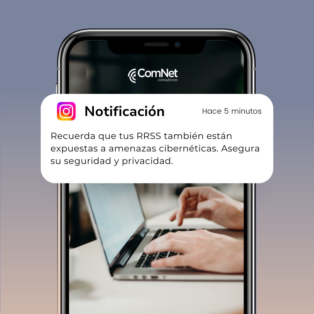 comnetsl's tweet photo. 📱 Estamos seguros de que las redes sociales te ofrecen cientos de ventajas en tu vida diaria, ¡a nosotros también! 😍

Pero no olvidemos su cara B. 🤖 Educar e informar a los menores sobre sus riesgos es esencial. https://t.co/7JOssrQtjX