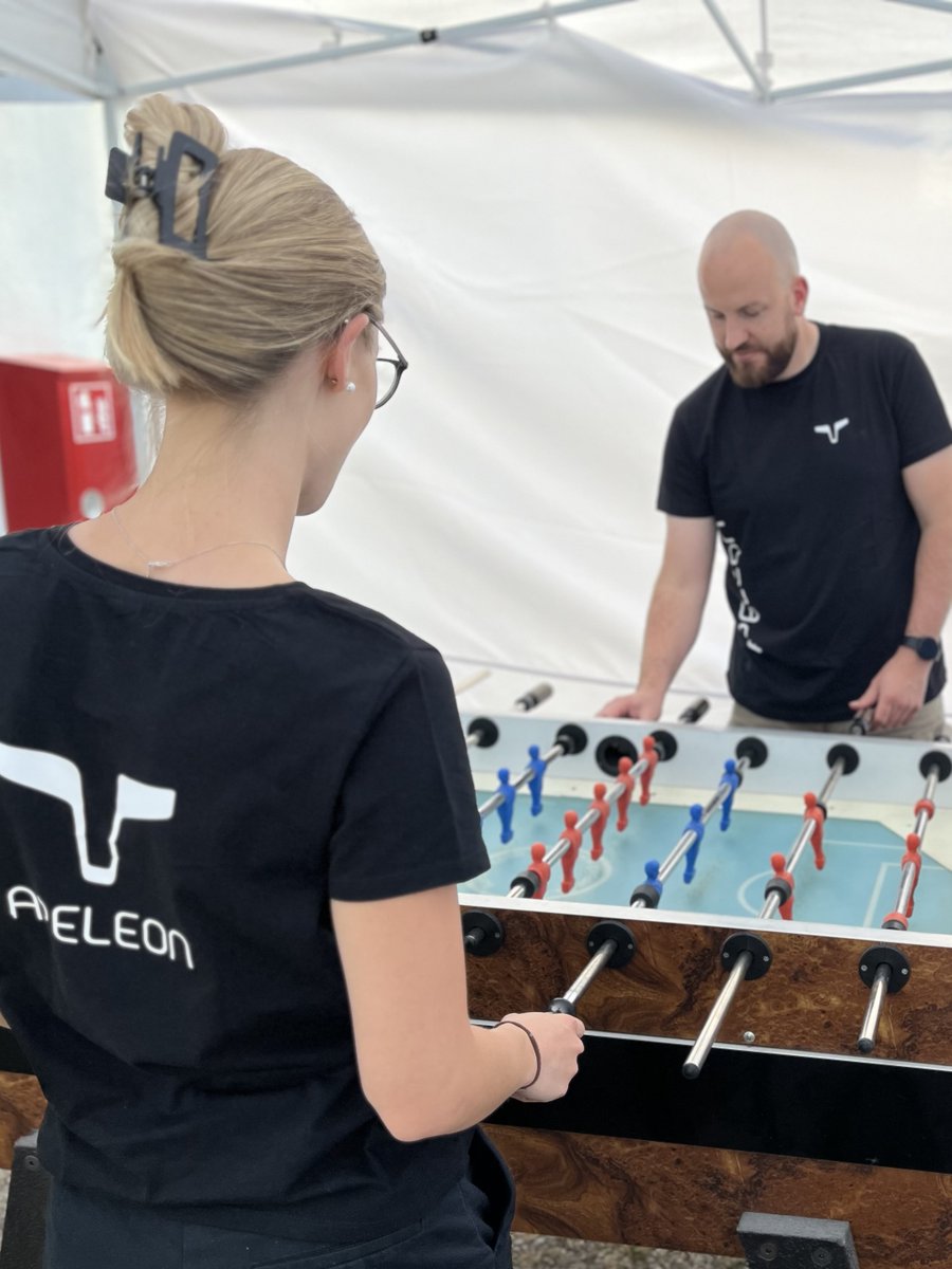 apeleonaviation's tweet photo. Summer Time is Party Time ☀ 
 
We recently enjoyed a fantastic team barbecue, taking time to have fun. The food was great, especially with the fresh, home-grown vegetables 🍅 from Apeleon's well-tended kitchen garden! 
 
#drone #summer #apeleon https://t.co/0YjYbkieu0