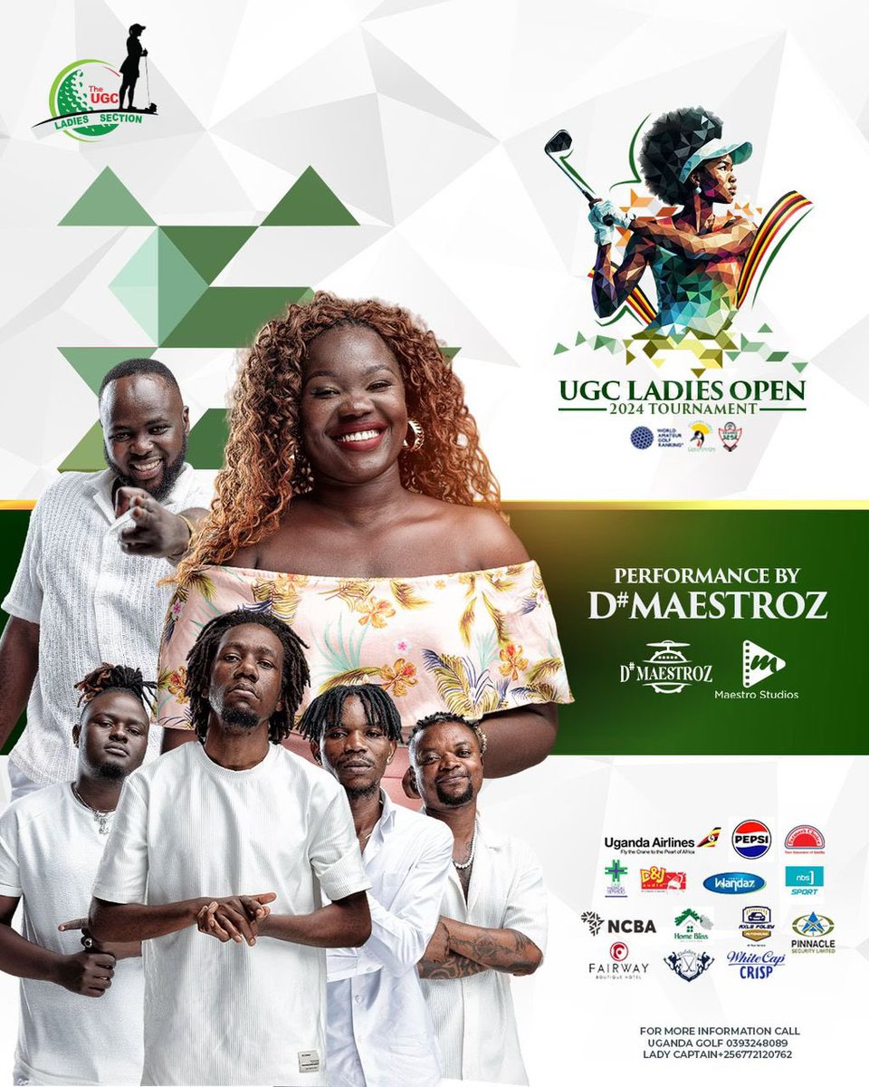 AtimCharlotte's tweet image. The #UGCLadiesOpen tournament is ending with a bang performances from @DMaestroz 🔥

Register via ugandagolfclub.com/book/ 
#UGCLadiesOpen #RiseToTheChallenge #UgandaGolfClub