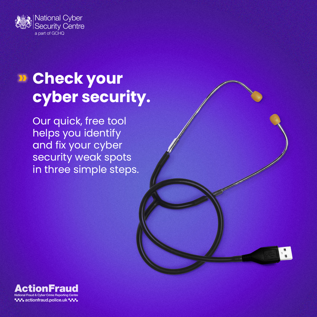 Check your cyber security with the UK Government’s free and quick tool that instantly spots IT vulnerabilities in your systems.

Strengthen your organisation’s cyber security in just a few clicks.

checkcybersecurity.service.ncsc.gov.uk