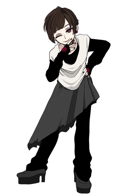 なべですさん宅()アルタくんさんの立ち絵完成しました～!化粧っ子むずいむずい 