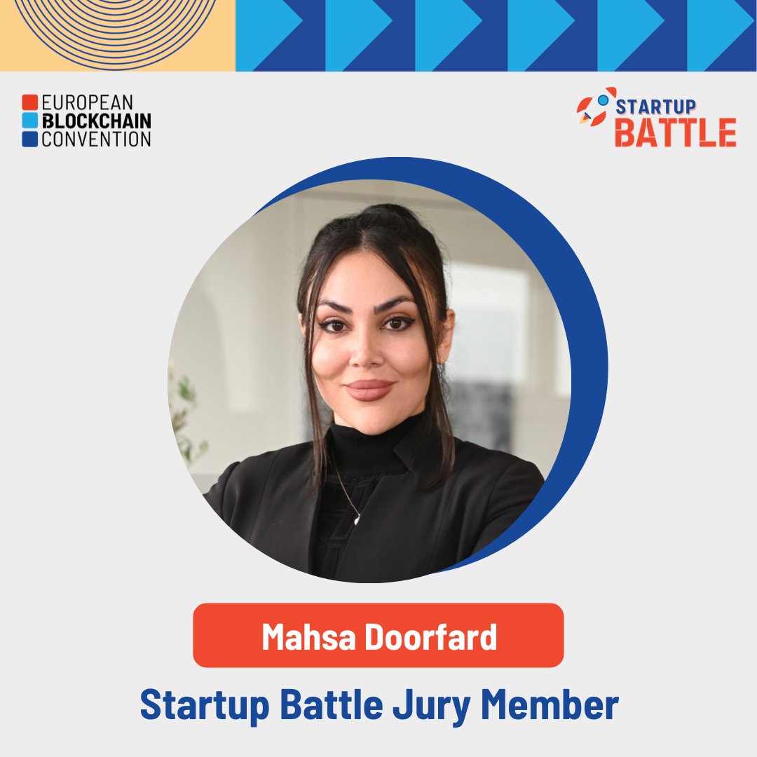 mdoorfard's tweet photo. Ready for the @EBlockchainCon? I will represent @coin_ix at the #StartupBattle and i will be a Jury member for round 3 which is focused on #ReFi and social impact projects; as well as round 5, Which is focused on #AI, analytics and Infrastructure.
#EBC #coinIX #Blockchain https://t.co/fZGHjZArkE