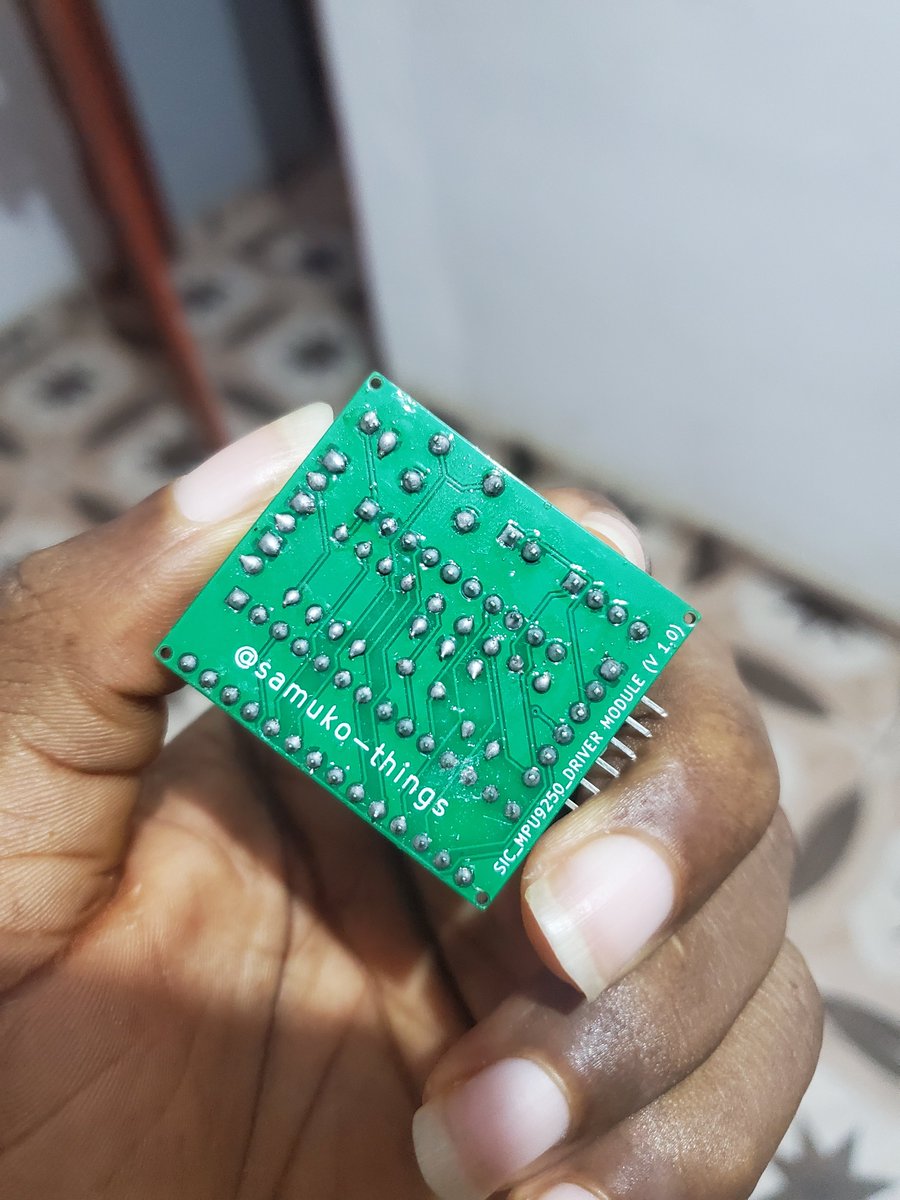 Samuko ROS 2 compatible motor driver and MPU9250 module made by <a href="/Samuel_Obiagba/">Samuel Obiagba</a>