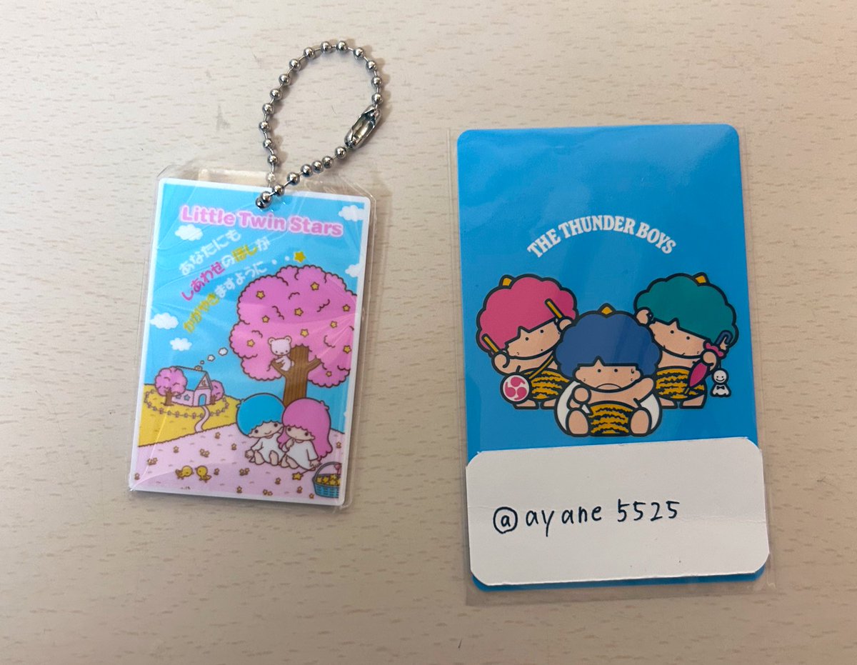 ayane5525's tweet photo. 【交換】サンリオ ポストカードチャーム

譲 ▶ キキララ リトルツインスターズ
求 ▶ ゴロピカドン

郵送希望

検索からでもお気軽にお声掛けください🙇‍♀️ https://t.co/jkJSKJC82T