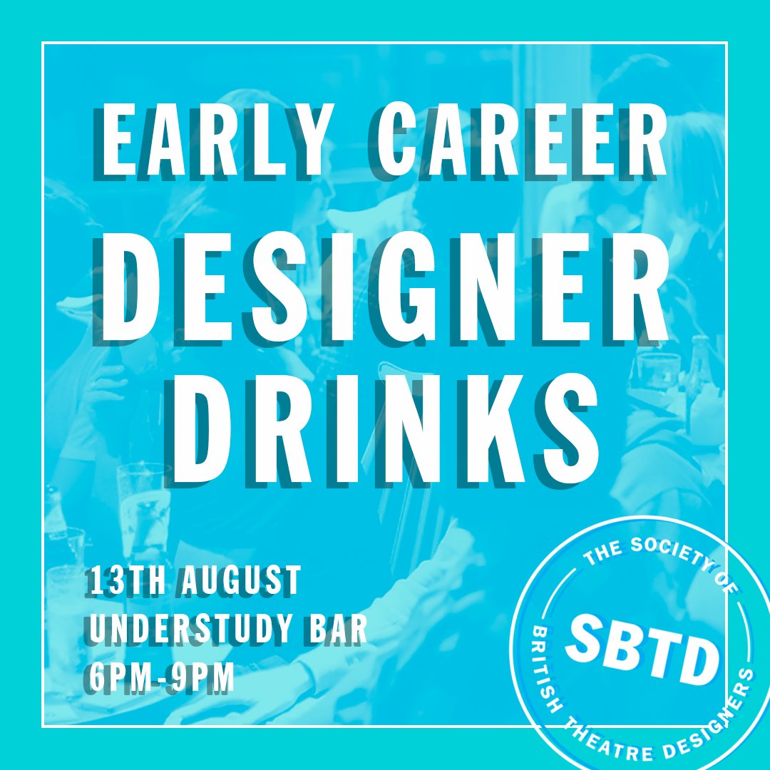 weareSBTD's tweet photo. DESIGNER DRINKS
Tonight from 6PM
UNDERSTUDY BAR @NationalTheatre

@libby_todd &amp; @Christianna_L_M will be there to welcome you so come and say hello and meet fellow creatives! 

#theatredesigner #theatredesign #freelancersmaketheatrework #sbtd #nationaltheatre #networking https://t.co/JH84zVMnUQ
