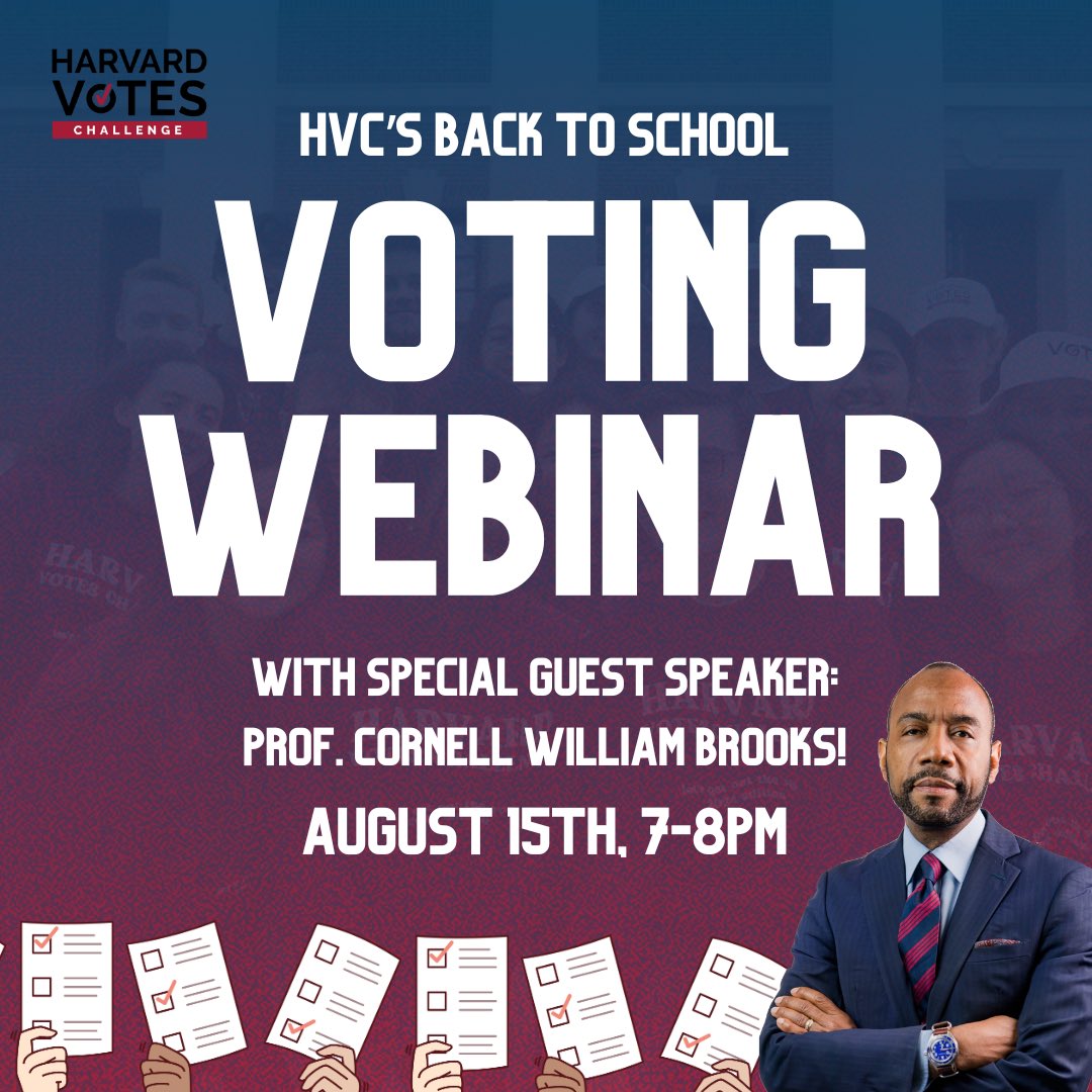 SUPPORT the Harvard Votes Challenge.  The youth vote matters everywhere

—especially this year.