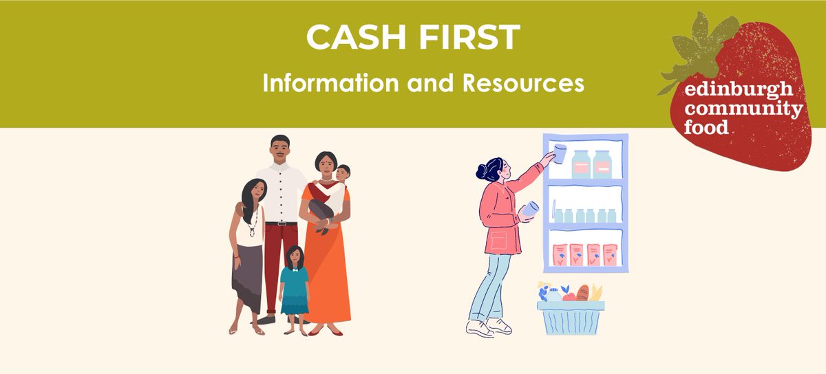Here at Edinburgh Community Food🍓, we respond
to ever-changing needs identified across the communities we support 💸 .We want to see a Scotland where everyone has fair access to money.  Chris has written about the development of our Cash First Toolkit:  bit.ly/4di2JhE