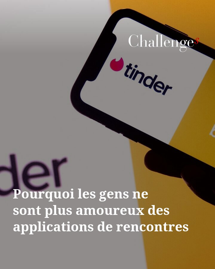 Pourquoi les gens ne sont plus amoureux des applications de rencontres 💔

Tinder et Bumble sont en difficulté car les célibataires refusent de payer. Et la capitalisation en Bourse de ces plateformes ne cesse de chuter.

➡️ l.challenges.fr/WwR