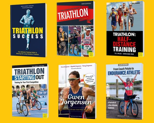 sports_meyer's tweet photo. #Triathlon. Feeling inspired by #Paris2024 ? We've some great #trainingbooks to help u get started/ improve your training. Plus  inspirational stories from @gwenjorgensen &amp; @hilary25 
#triathlontraining #triathloninspiration #meyerandmeyersport #thesportspublisher #sportsbooks https://t.co/Dojt5uF2AL