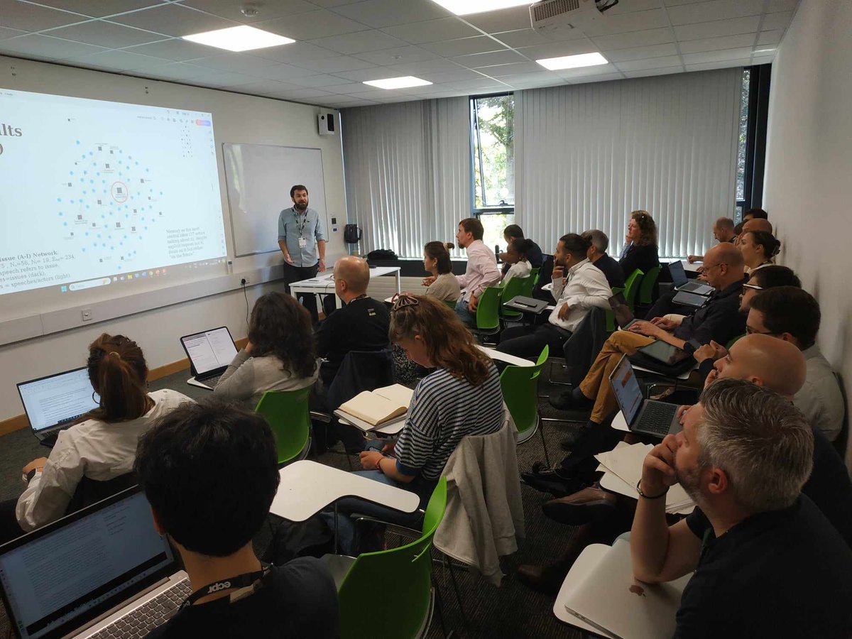 PoliticalNets ECPR (@politicalnets) on Twitter photo The #ecprgc2024 <a href="/ECPR/">European Consortium for Political Research</a> <a href="/ucddublin/">University College Dublin</a> is in full swing and we kicked off our section by comparing political #networks and #text to networks panels. 👥 Check the program and make sure you don't miss the rest of our program. ⚡️ The #ecprgc2024 <a href="/ECPR/">European Consortium for Political Research</a> <a href="/ucddublin/">University College Dublin</a> is in full swing and we kicked off our section by comparing political #networks and #text to networks panels. 👥 Check the program and make sure you don't miss the rest of our program. ⚡️