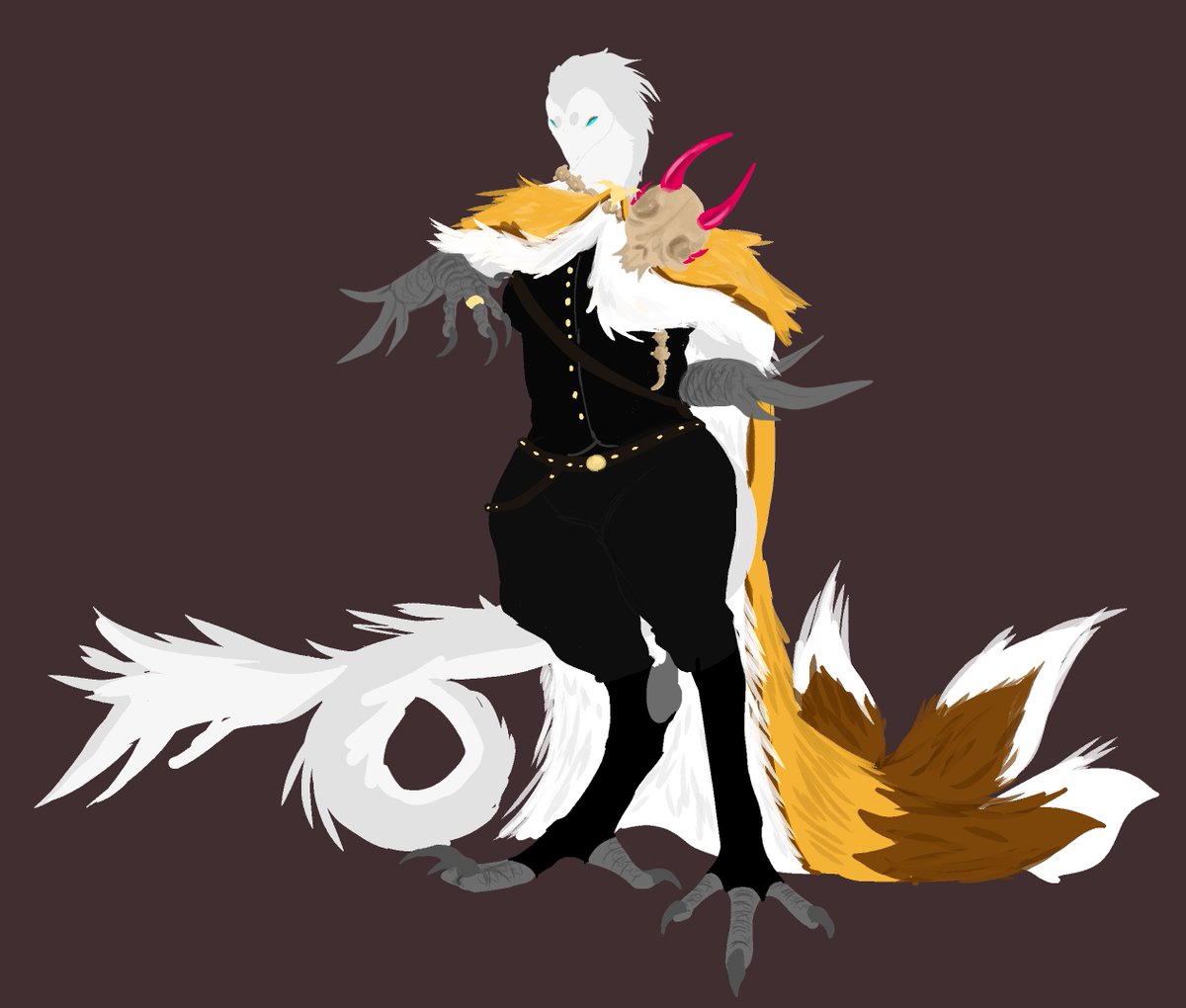 Wanted to share some art I made for my friends birthday!

Happy birthday! <a href="/Xuviio/">Xuviio (commissions open)</a>