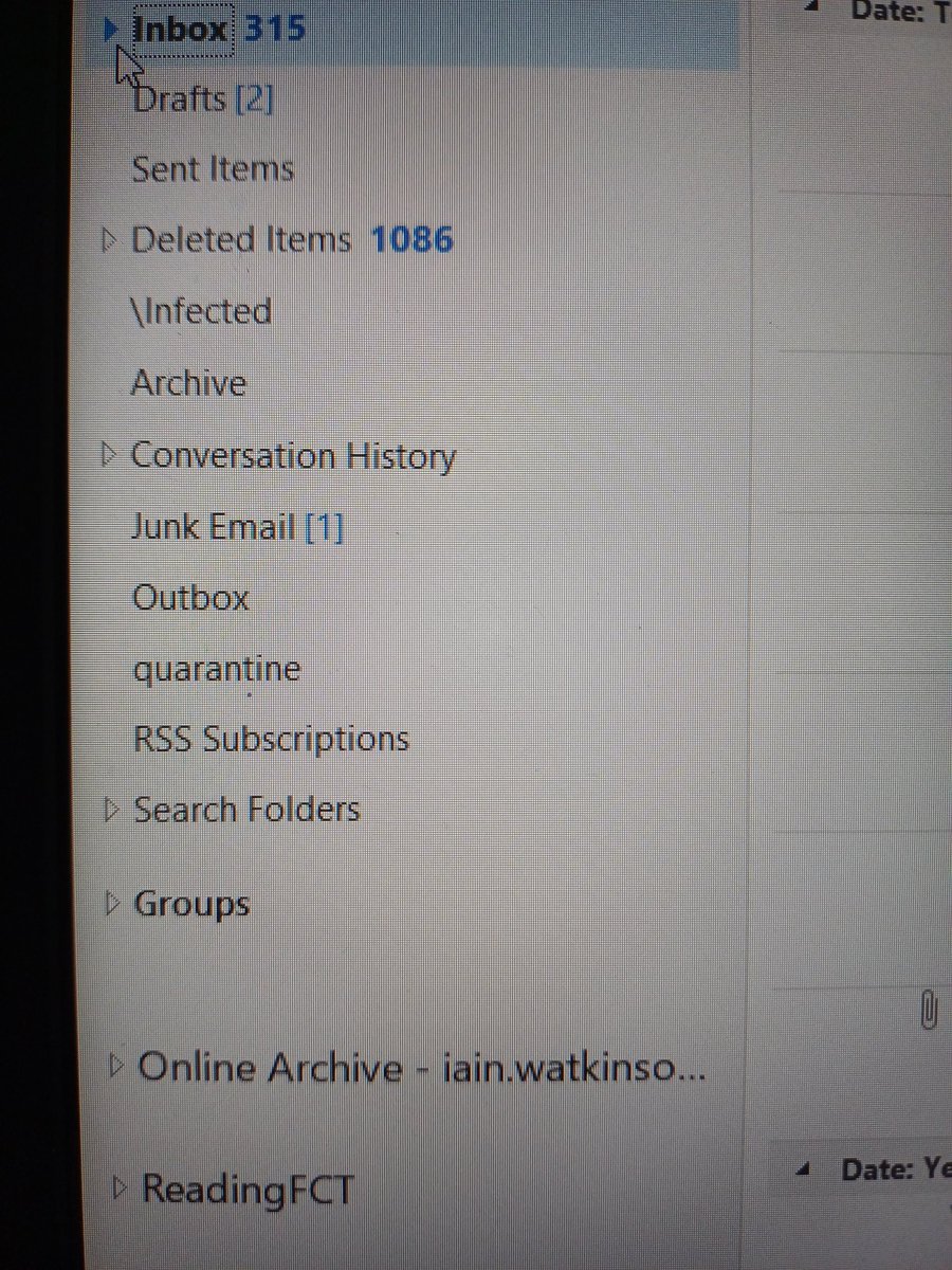 Welcome back to work after just over 2 weeks off. Only the 315 emails to review and also, due to sickness, please cover the PACE custody Inspector role today