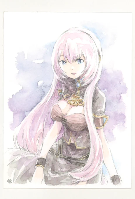 スーパーパックなルカさん描きました!(*°∀°)=3 