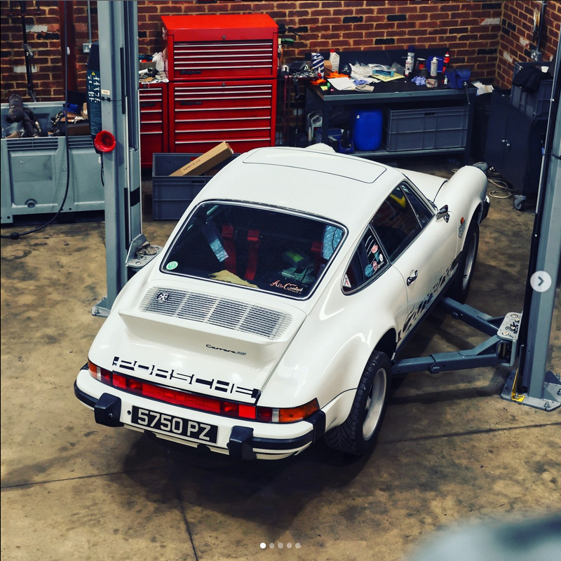 Autofarm's tweet photo. A #unicorn in for some #care and #fettling to keep this very #special model in tip top condition... https://t.co/Dt9R62NVMb