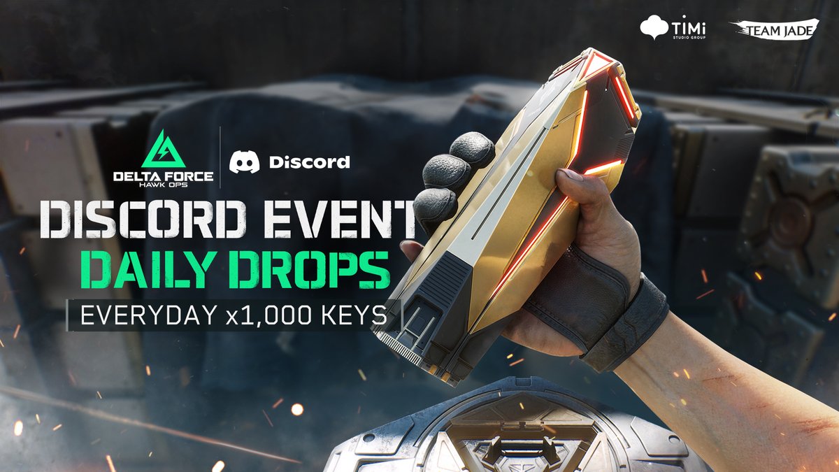 DeltaForce_Game's tweet image. We’re kicking off a daily PC Alpha access giveaway event over on our Discord server 📢

1000 winners get launcher access every day🤯

Join the Discord fun and check out our Daily Drops rules here: discord.gg/deltaforcegame

#deltaforcehawkops #deltaforce #deltaforcegame