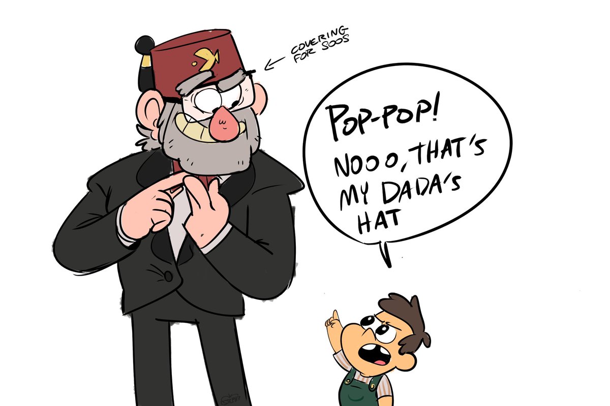 Nooo Pop-Pop

#GravityFalls #StanleyPines #BabyRamirez #OC #fanart 