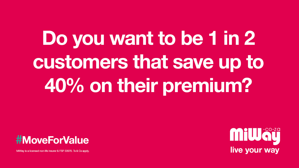miwayinsurance's tweet image. 1 in 2 customers save up to 40% on car insurance. Do you want to be one? Click here bit.ly/3SBfgom for a quote and make the switch. #Upto40percentsavings #insurancetips #MoveForValue