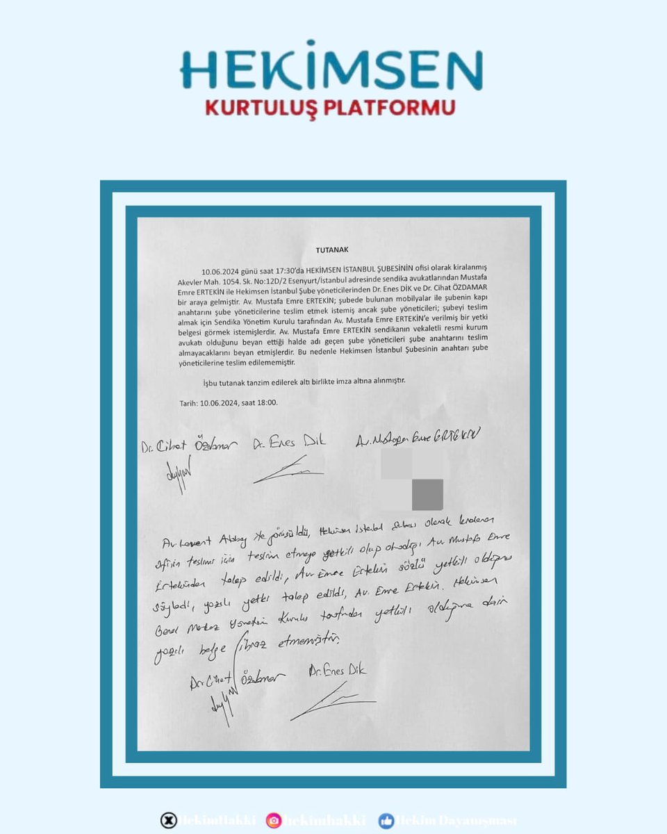 <a href="/hekimsen/">Hekimsen</a> Sendikamızın İşgalci başkanının tasarrufuyla kapatılması planlanan, sonrasında Bursa'ya bağlanmaya çalışılan Hekimsen İstanbul Şubemiz, daha öncesinde Kadıköy'de şehir merkezinde ulaşımın kolay olduğu bir mevkide bulunurken; Hekimsen yönetimi tarafından çilingirle